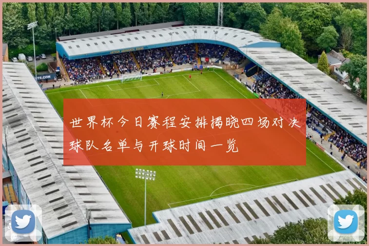 世界杯今日赛程安排揭晓四场对决球队名单与开球时间一览